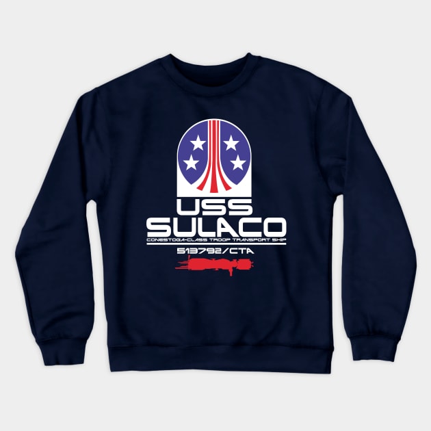 Colonial Marines USS Sulaco Crewneck Sweatshirt by Meta Cortex